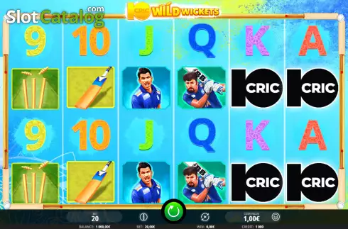 Скрин2. 10Cric Wild Wickets слот