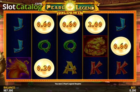 Скрин6. Pearl Legend Hold and Win слот