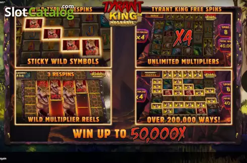 Скрин2. Tyrant King Megaways слот