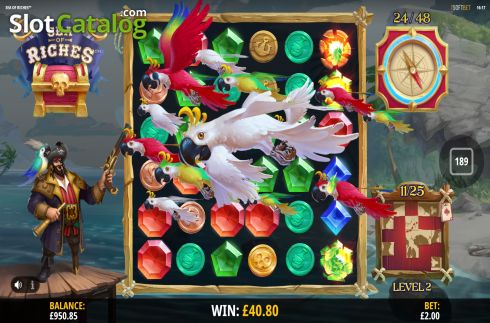 Скрин8. Sea of Riches слот