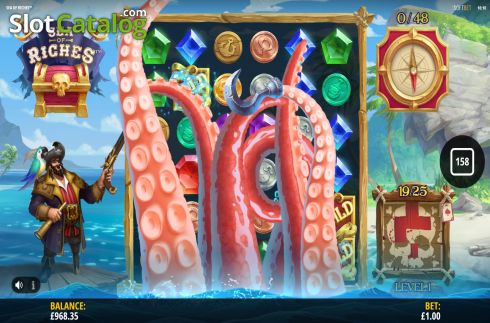 Скрин4. Sea of Riches слот