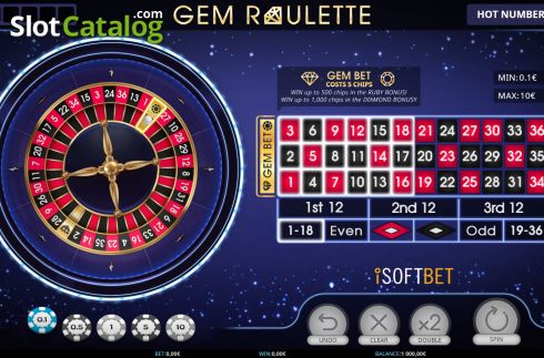 Скрин2. Gem Roulette слот