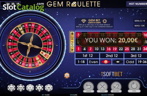 Скрин3. Gem Roulette слот