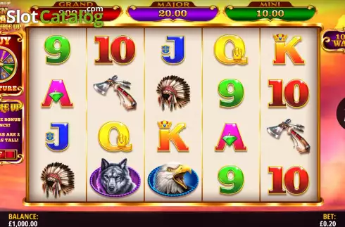 Скрин3. Golden Buffalo Double Up слот