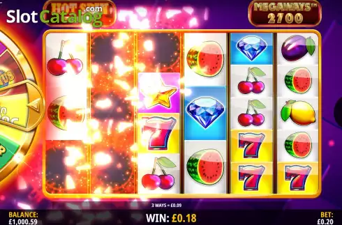 Скрин4. Hot Spin Megaways слот