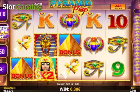 Скрин7. Pyramid Pays слот
