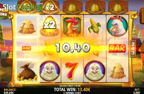 Скрин9. Golden Gallina слот