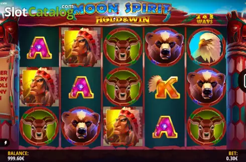 Скрин3. Moon Spirit Hold & Win слот