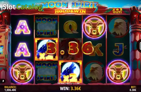Скрин7. Moon Spirit Hold & Win слот