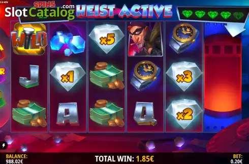 Скрин8. Diamond Heist Hold & Win слот