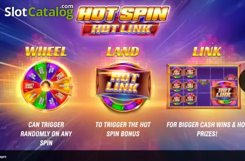Скрин2. Hot Spin Hot Link слот