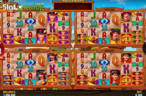Скрин4. Musketeer Megaways слот