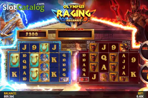 Скрин7. Olympus Raging Megaways слот