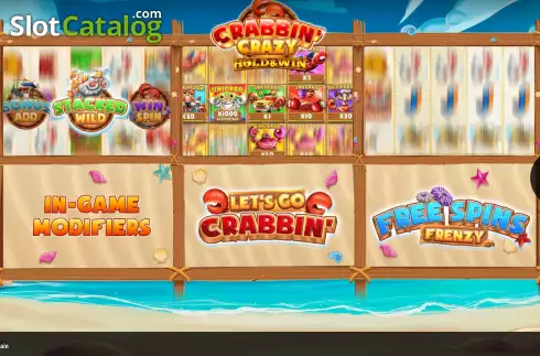 Скрин2. Crabbin' Crazy слот