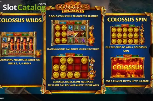 Скрин2. Colossus: Hold & Win слот