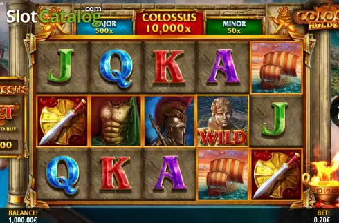 Скрин3. Colossus: Hold & Win слот