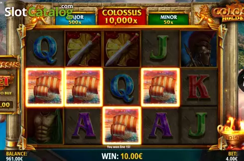 Скрин5. Colossus: Hold & Win слот