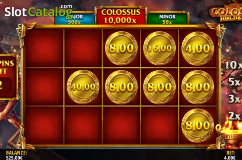 Скрин9. Colossus: Hold & Win слот