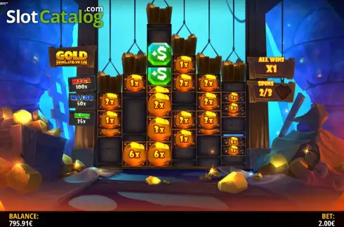 Скрин9. Gold Digger Megaways слот