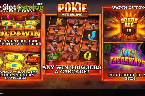Скрин2. Pokie Megaways слот