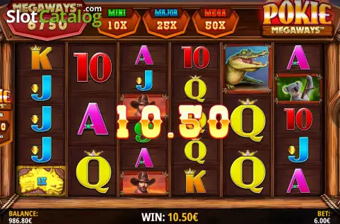 Скрин4. Pokie Megaways слот