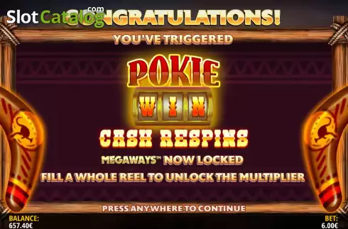 Скрин6. Pokie Megaways слот