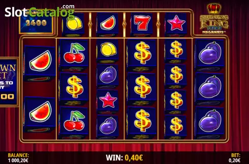 Скрин3. Shining King Megaways Dice слот