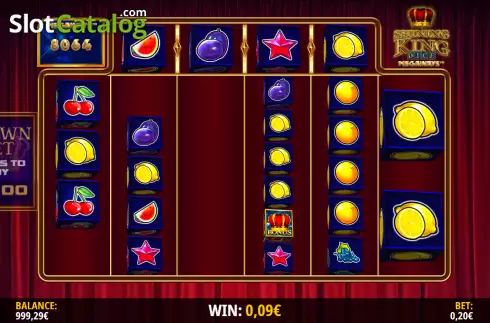 Скрин4. Shining King Megaways Dice слот