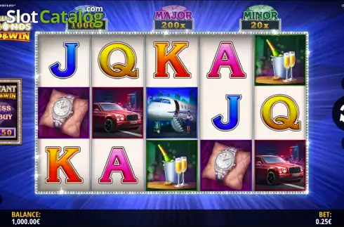 Скрин3. Brilliant Diamonds: Hold & Win слот
