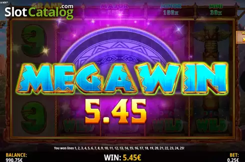 Скрин5. Wolf Canyon Hold and Win слот
