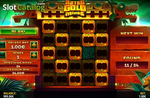 Скрин5. Aztec Gold Mines слот