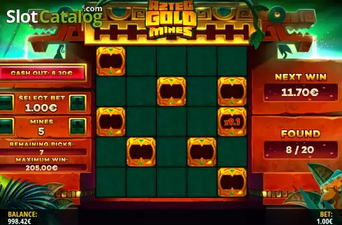 Скрин6. Aztec Gold Mines слот