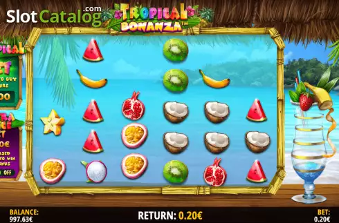 Скрин4. Tropical Bonanza слот