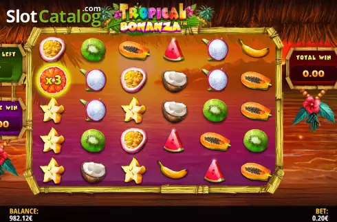Скрин7. Tropical Bonanza слот