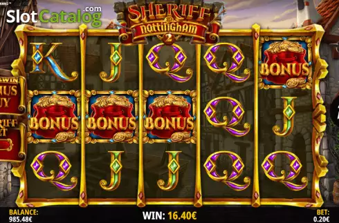 Скрин7. Sheriff of Nottingham 2 слот