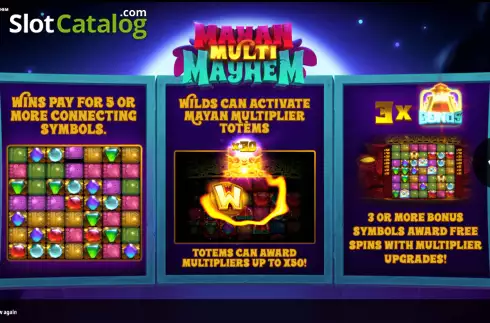 Скрин2. Mayan Multi Mayhem слот