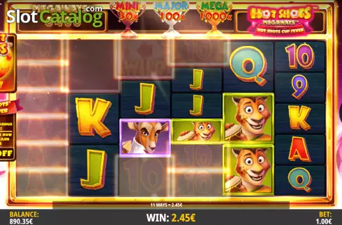 Скрин4. Hot Shots Megaways слот