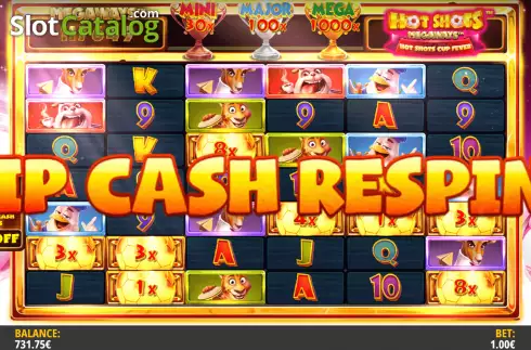 Скрин6. Hot Shots Megaways слот