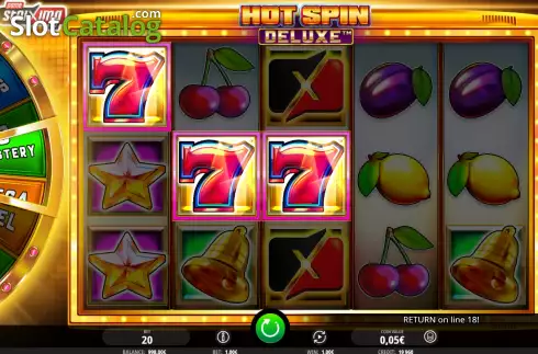 Скрин3. Pamestoixima Hot Spin Deluxe слот