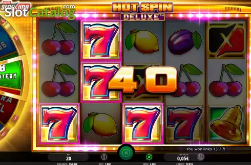 Скрин4. Pamestoixima Hot Spin Deluxe слот