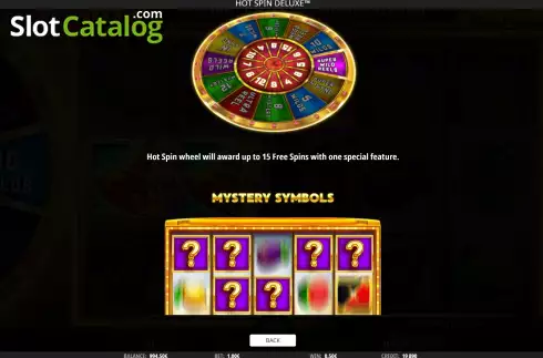 Скрин7. Pamestoixima Hot Spin Deluxe слот
