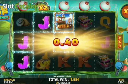 Скрин9. Hook ‘Em Up Frenzy слот