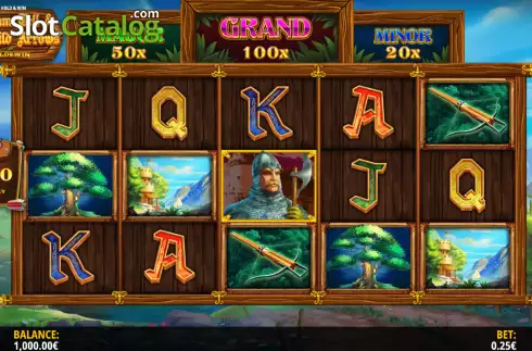 Скрин3. William Tell and The Wild Arrows Hold and Win слот