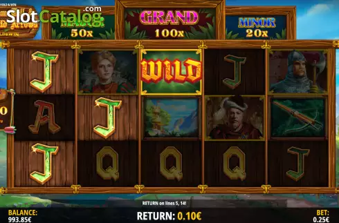 Скрин4. William Tell and The Wild Arrows Hold and Win слот