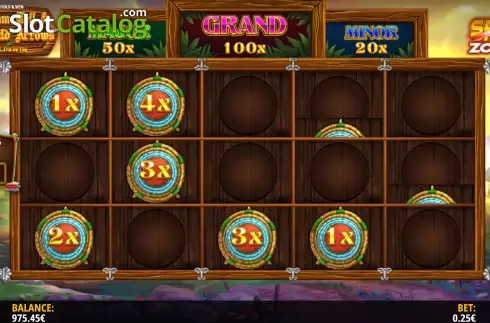 Скрин7. William Tell and The Wild Arrows Hold and Win слот