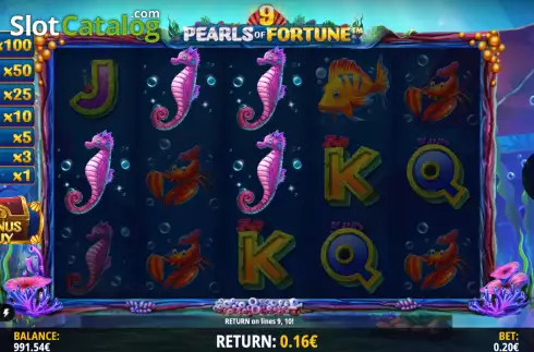Скрин4. 9 Pearls of Fortune слот