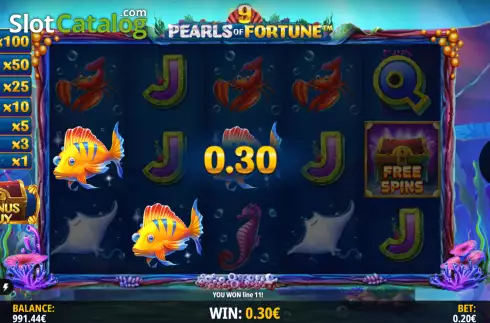 Скрин5. 9 Pearls of Fortune слот