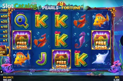Скрин6. 9 Pearls of Fortune слот