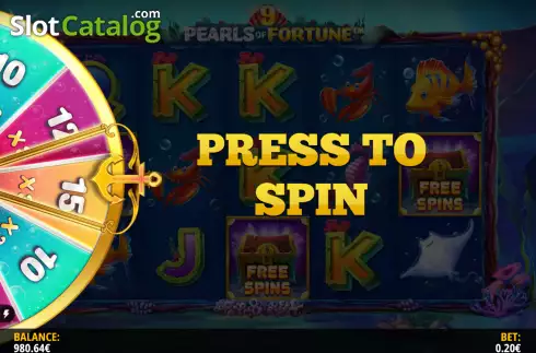 Скрин7. 9 Pearls of Fortune слот