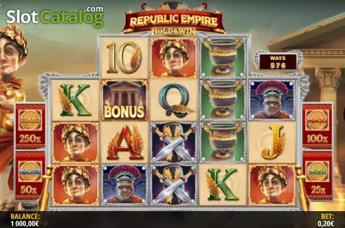 Скрин2. Republic Empire: Hold & Win слот